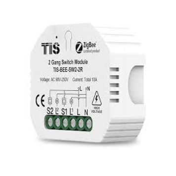 TIS Zigbee İki Kanallı Rele Modulu, TIS-BEE-SW2-2R